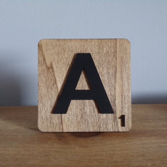 Wall Scrabble Tiles - Picture 7 of 9